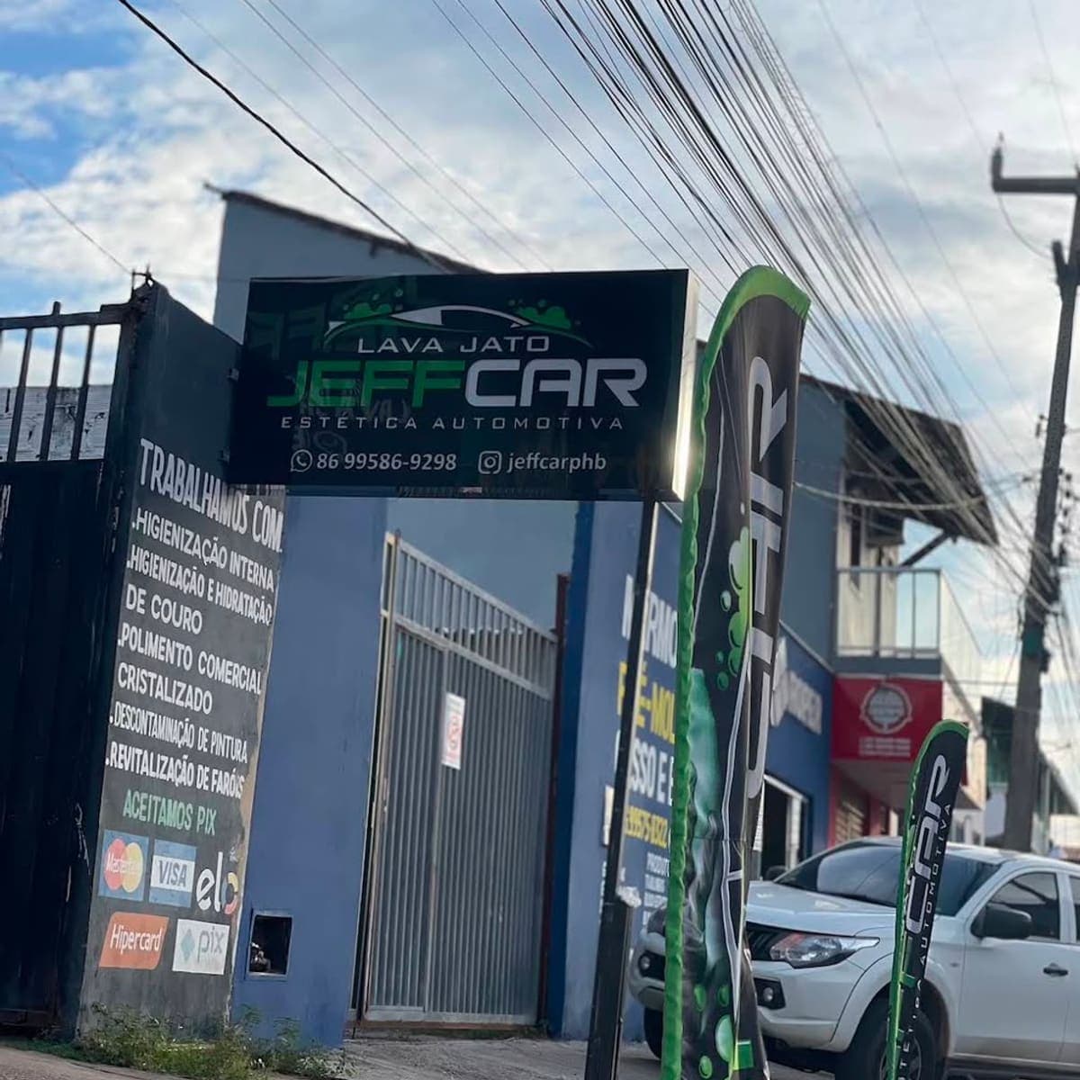 Equipe do Jeff Car Estética Automotiva